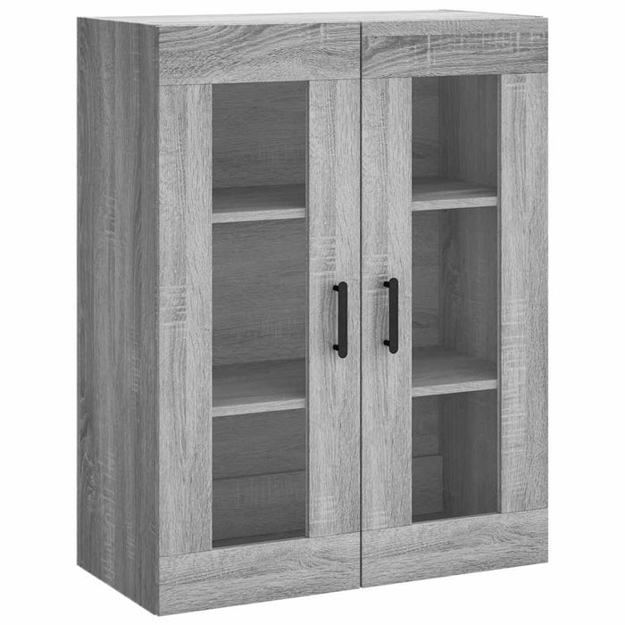 Dulap înalt, gri sonoma, 69,5x34x180 cm, lemn compozit - WALTI WALTI