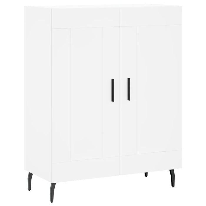 Dulap înalt, alb, 69,5x34x180 cm, lemn compozit - WALTI WALTI