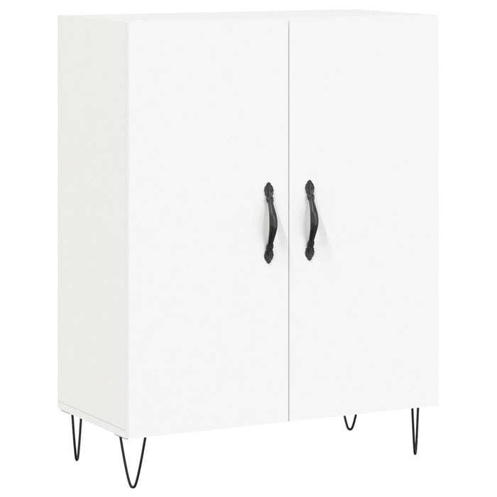 Dulap înalt, alb, 69,5x34x180 cm, lemn compozit - WALTI WALTI