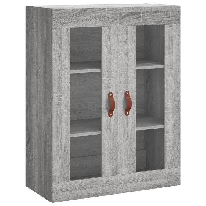 Dulap înalt, gri sonoma, 69,5x34x180 cm, lemn compozit - WALTI WALTI