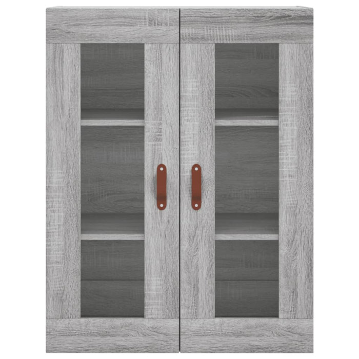 Dulap înalt, gri sonoma, 69,5x34x180 cm, lemn compozit - WALTI WALTI