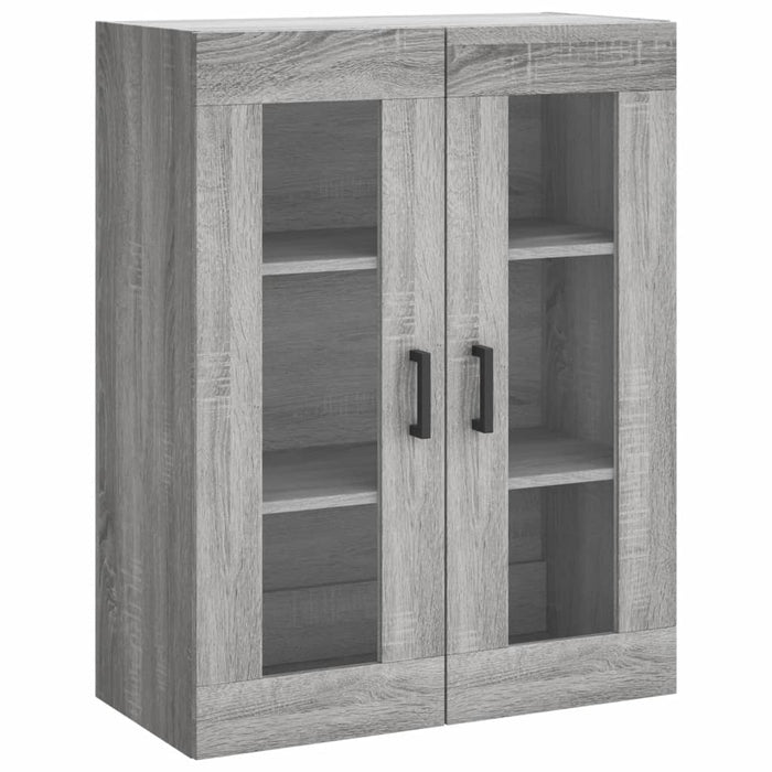 Dulap înalt, gri sonoma, 69,5x34x180 cm, lemn compozit WALTI