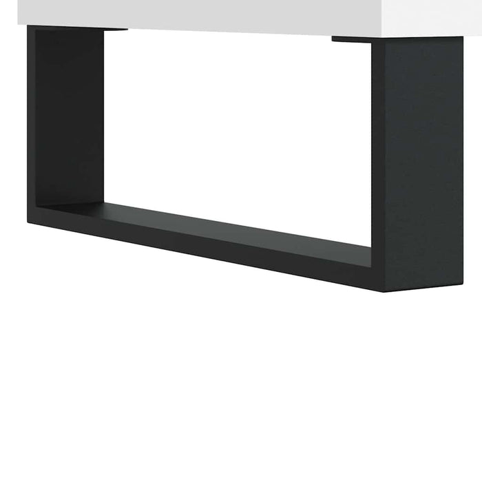Dulap înalt, alb, 69,5x34x180 cm, lemn compozit WALTI