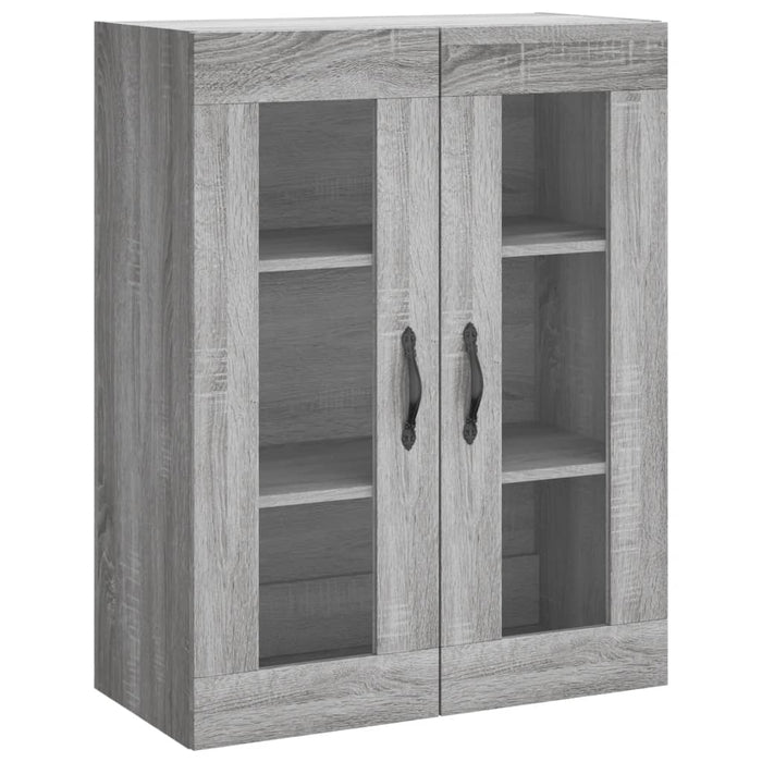 Dulap înalt, gri sonoma, 69,5x34x180 cm, lemn compozit - WALTI WALTI