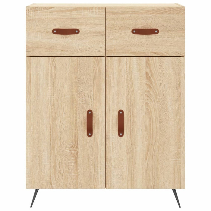 Dulap înalt, stejar sonoma, 69,5x34x180 cm, lemn compozit WALTI