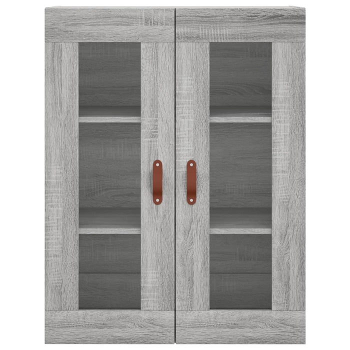 Dulap înalt, gri sonoma, 69,5x34x180 cm, lemn compozit - WALTI WALTI