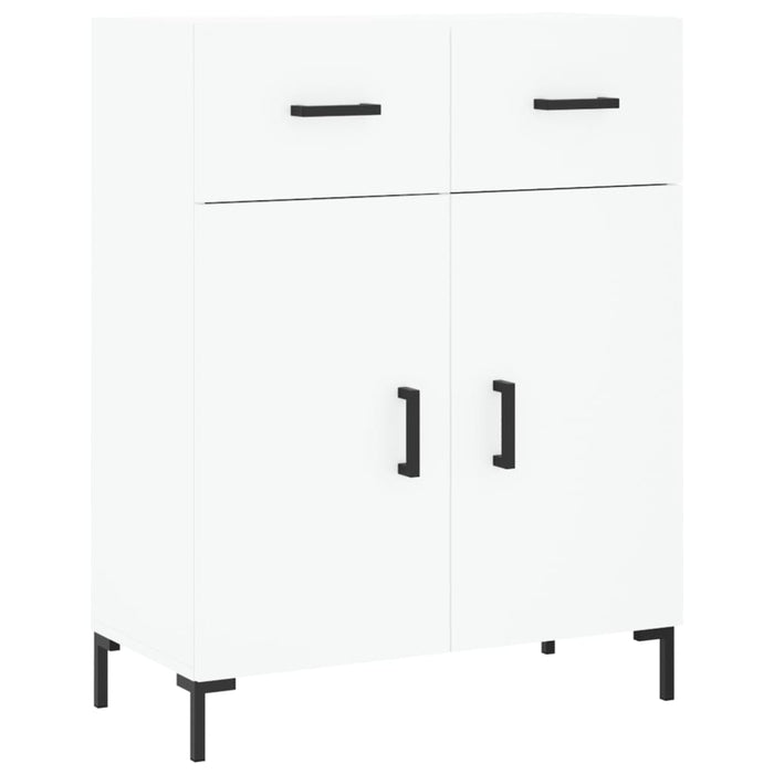 Dulap înalt, alb, 69,5x34x180 cm, lemn compozit WALTI