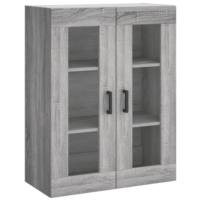 Dulap înalt, gri sonoma, 69,5x34x180 cm, lemn compozit WALTI