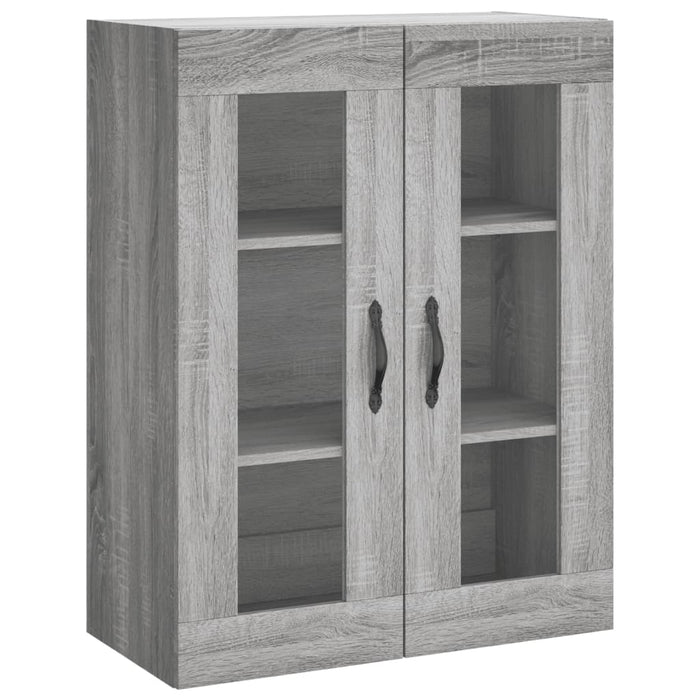 Dulap înalt, gri sonoma, 69,5x34x180 cm, lemn compozit - WALTI WALTI
