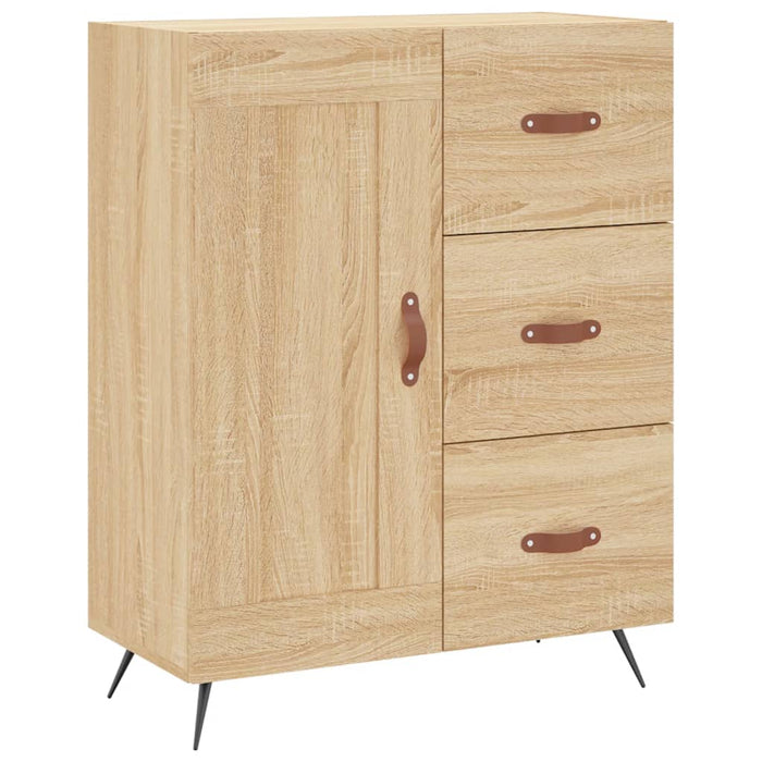 Dulap înalt, stejar sonoma, 69,5x34x180 cm, lemn compozit WALTI