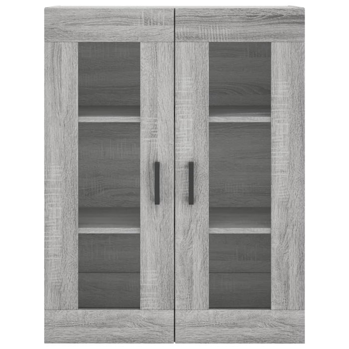 Dulap înalt, gri sonoma, 69,5x34x180 cm, lemn compozit - WALTI WALTI