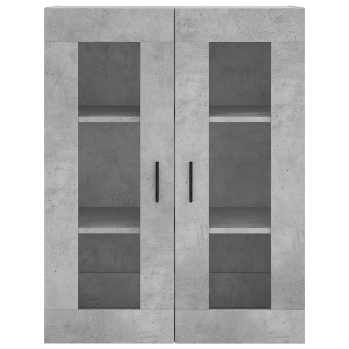 Dulap înalt, gri beton, 69,5x34x180, lemn compozit - WALTI WALTI