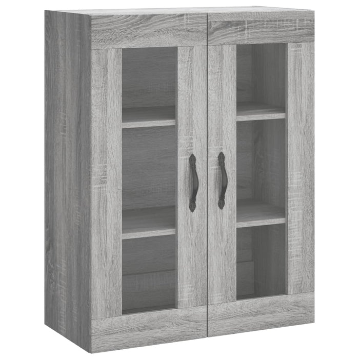 Dulap înalt, gri sonoma, 69,5x34x180 cm, lemn compozit - WALTI WALTI