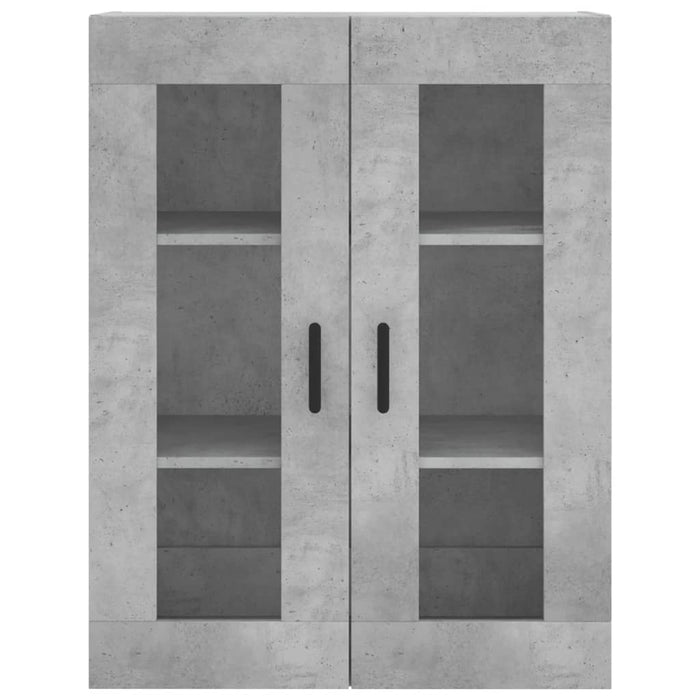 Dulap înalt, gri beton, 69,5x34x180, lemn compozit - WALTI WALTI