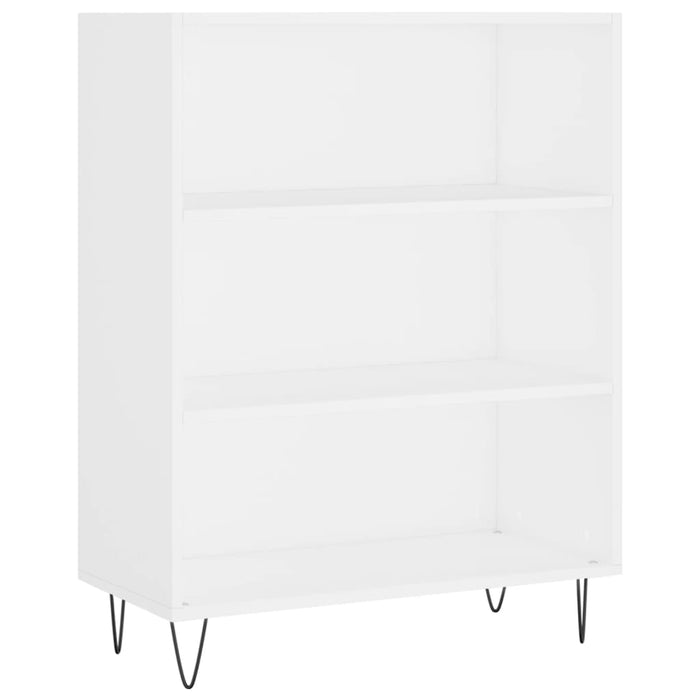 Dulap înalt, alb, 69,5x34x180 cm, lemn compozit WALTI