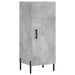Dulap înalt, gri beton, 34,5x34x180 cm, lemn prelucrat - WALTI WALTI