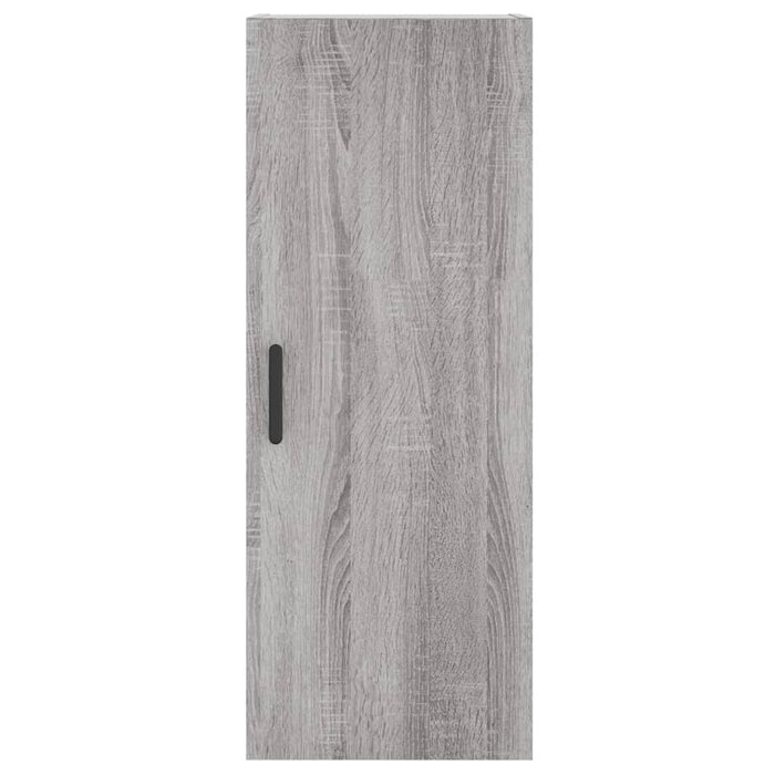 Dulap înalt, gri sonoma, 34,5x34x180 cm, lemn prelucrat WALTI