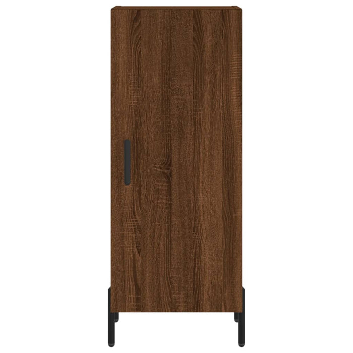 Dulap înalt, stejar maro, 34,5x34x180 cm, lemn prelucrat WALTI