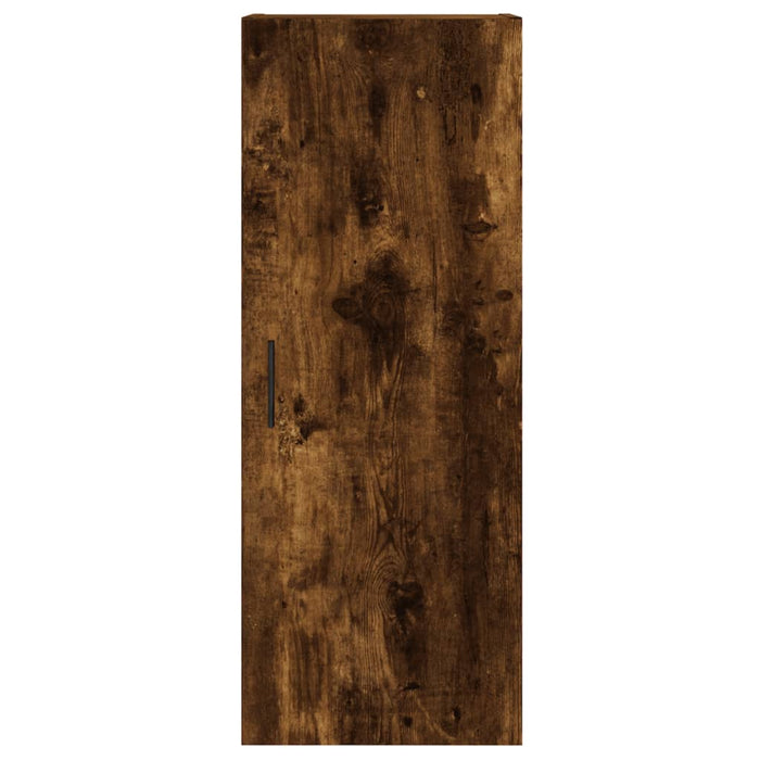 Dulap înalt, stejar fumuriu, 34,5x34x180 cm, lemn prelucrat WALTI