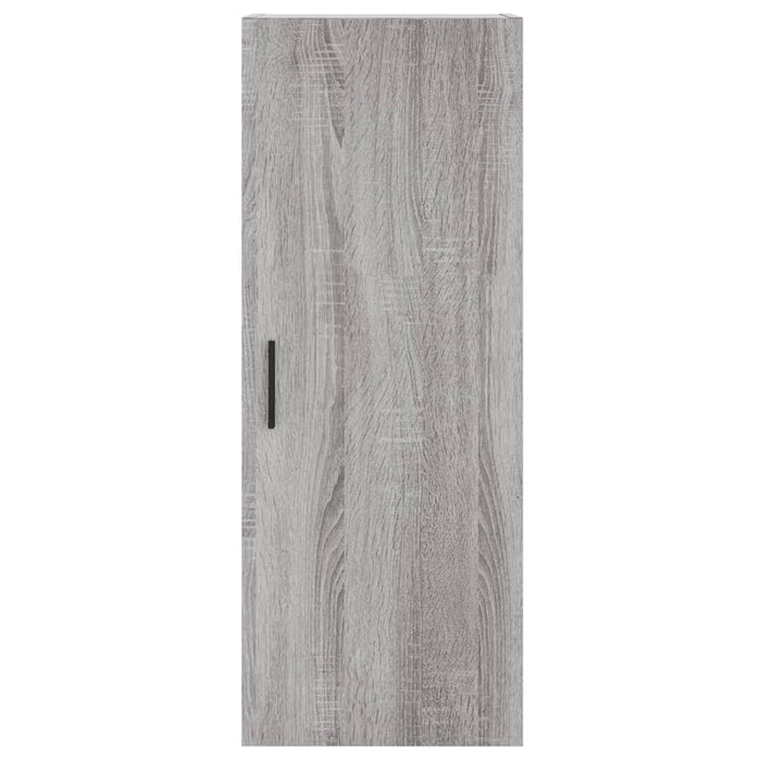 Dulap înalt, gri sonoma, 34,5x34x180 cm, lemn prelucrat - WALTI WALTI