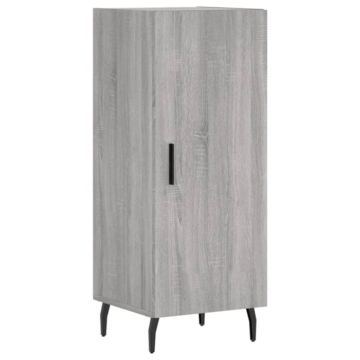 Dulap înalt, gri sonoma, 34,5x34x180 cm, lemn prelucrat - WALTI WALTI