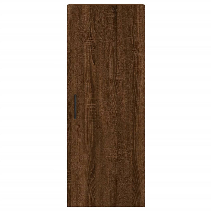 Dulap înalt, stejar maro, 34,5x34x180 cm, lemn prelucrat WALTI