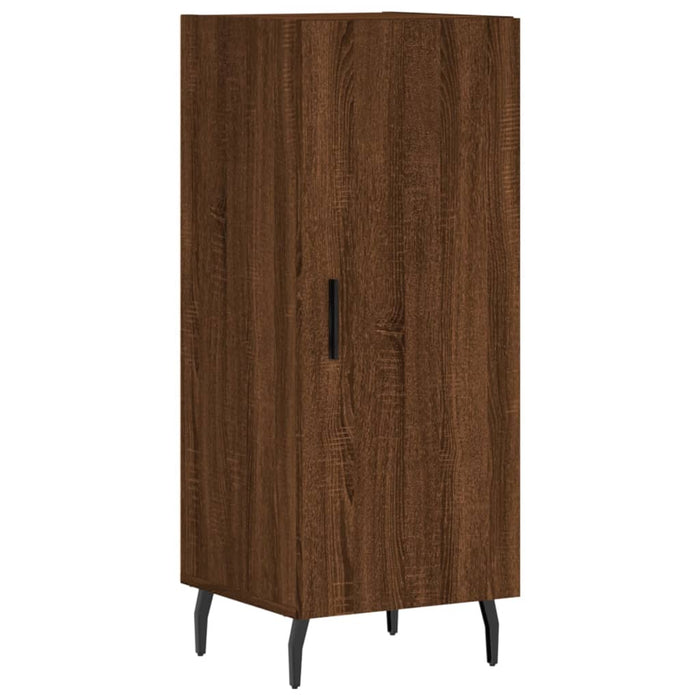 Dulap înalt, stejar maro, 34,5x34x180 cm, lemn prelucrat WALTI