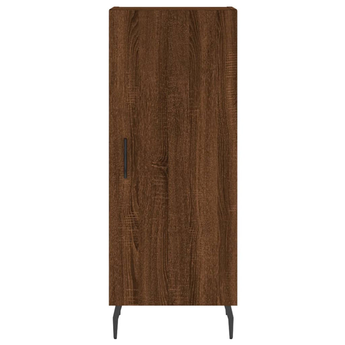 Dulap înalt, stejar maro, 34,5x34x180 cm, lemn prelucrat WALTI