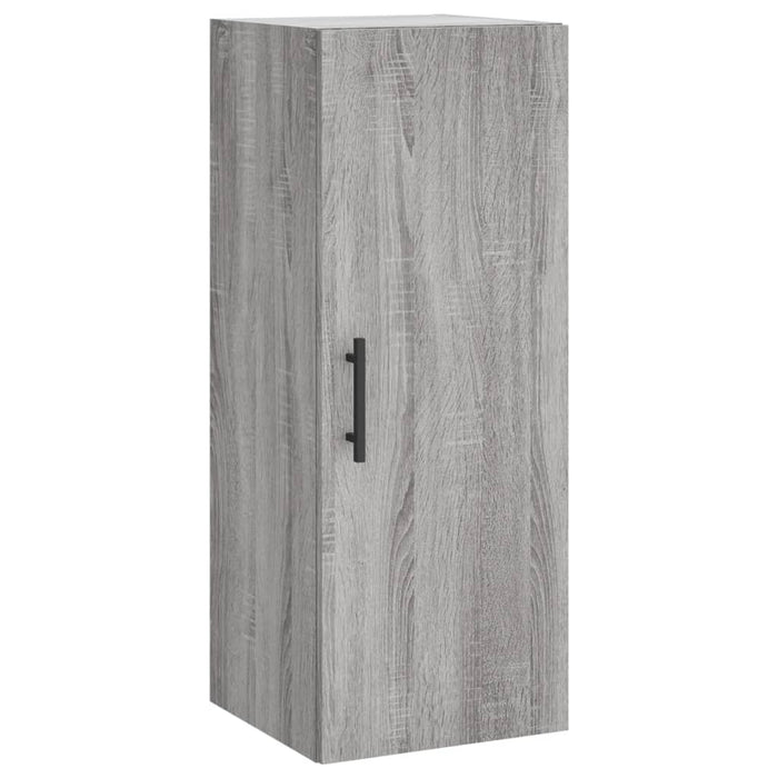 Dulap înalt, gri sonoma, 34,5x34x180 cm, lemn prelucrat - WALTI WALTI