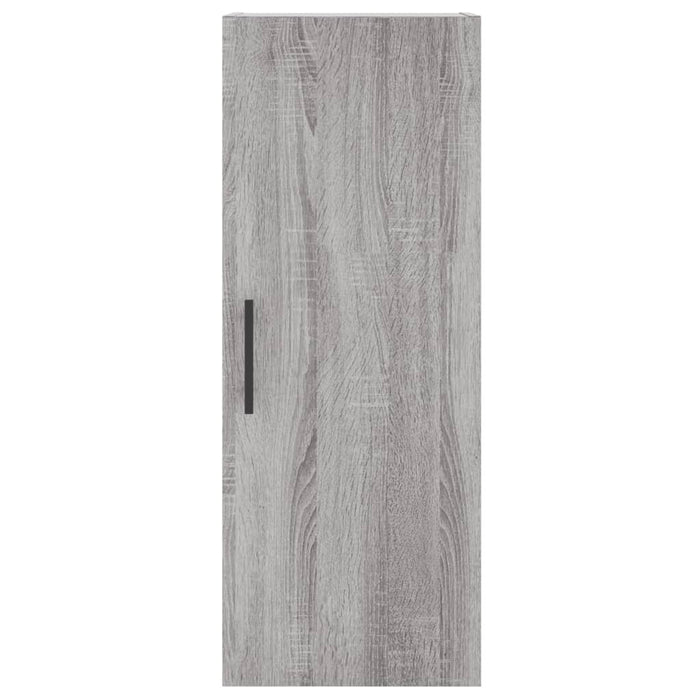 Dulap înalt, gri sonoma, 34,5x34x180 cm, lemn prelucrat - WALTI WALTI