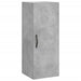 Dulap înalt, gri beton, 34,5x34x180 cm, lemn prelucrat - WALTI WALTI