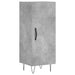 Dulap înalt, gri beton, 34,5x34x180 cm, lemn prelucrat - WALTI WALTI