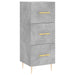 Dulap înalt, gri beton, 34,5x34x180 cm, lemn prelucrat - WALTI WALTI