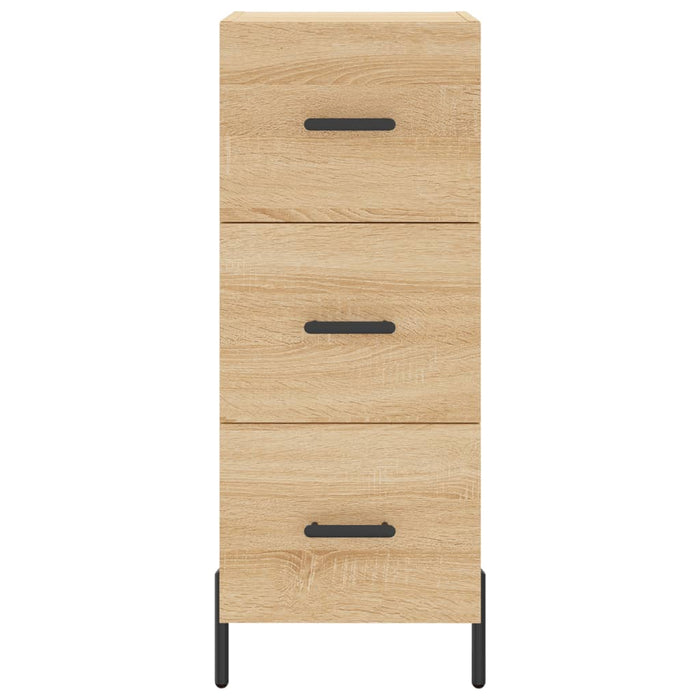Dulap înalt, stejar sonoma, 34,5x34x180 cm, lemn prelucrat - WALTI WALTI