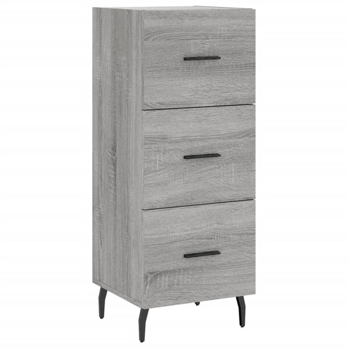 Dulap înalt, gri sonoma, 34,5x34x180 cm, lemn prelucrat - WALTI WALTI