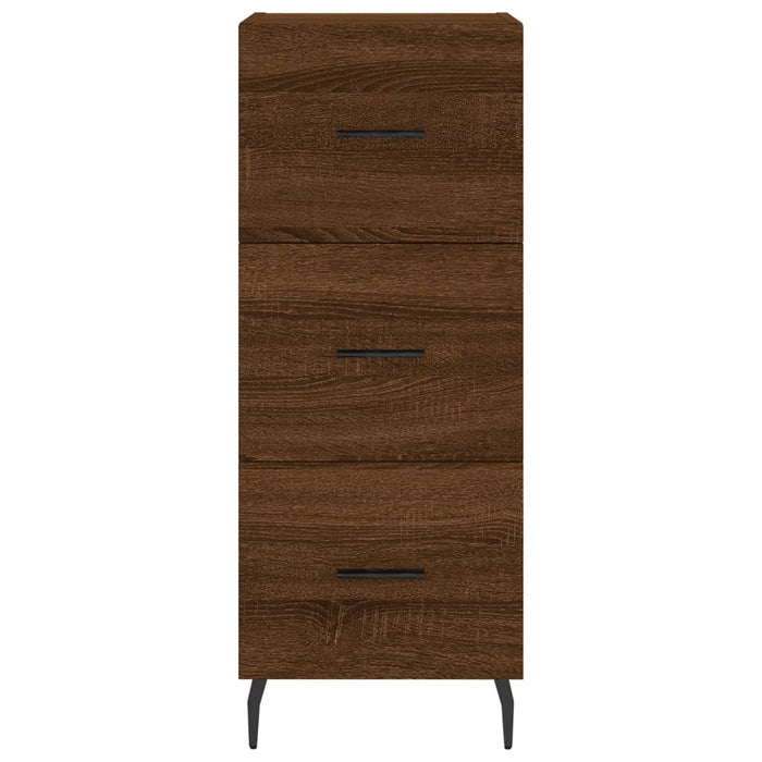 Dulap înalt, stejar maro, 34,5x34x180 cm, lemn prelucrat WALTI