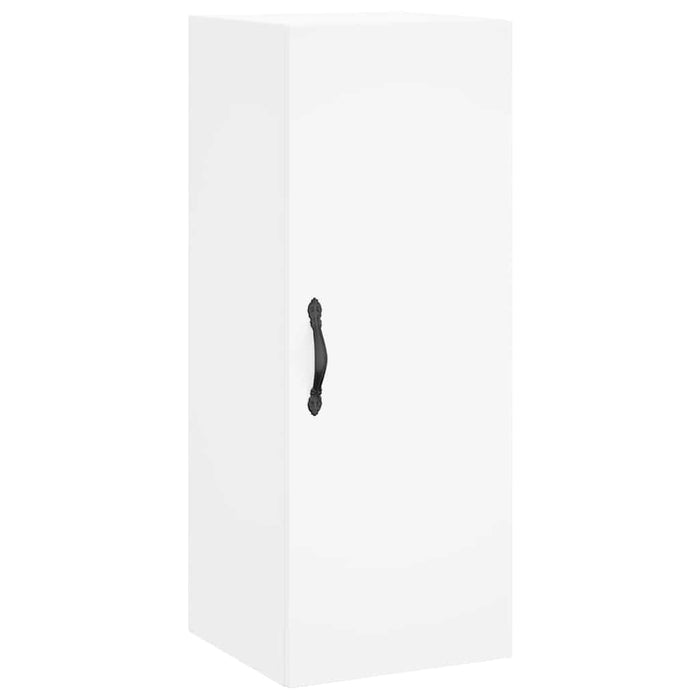 Dulap înalt, alb, 34,5x34x180 cm, lemn prelucrat - WALTI WALTI