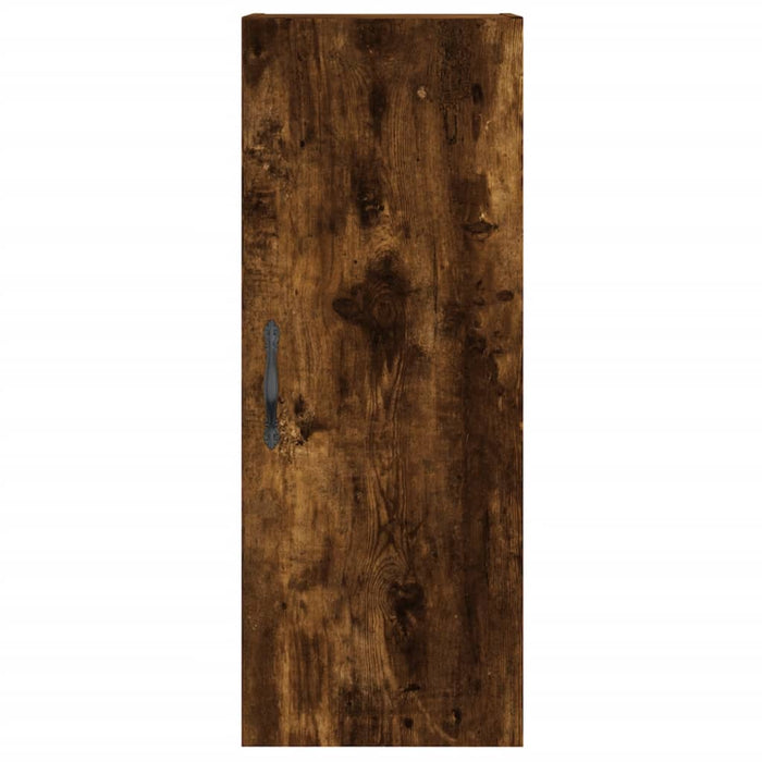 Dulap înalt, stejar fumuriu, 34,5x34x180 cm, lemn prelucrat WALTI