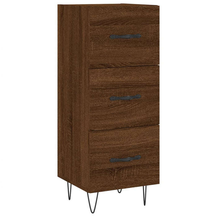 Dulap înalt, stejar maro, 34,5x34x180 cm, lemn prelucrat WALTI
