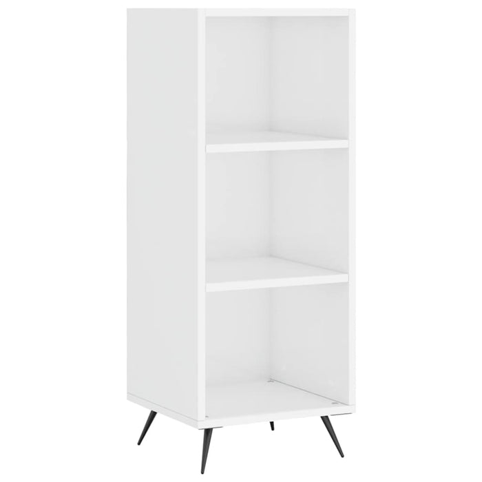 Dulap înalt, alb extralucios, 34,5x34x180 cm, lemn prelucrat WALTI
