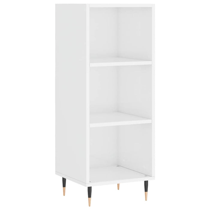 Dulap înalt, alb extralucios, 34,5x34x180 cm, lemn prelucrat WALTI