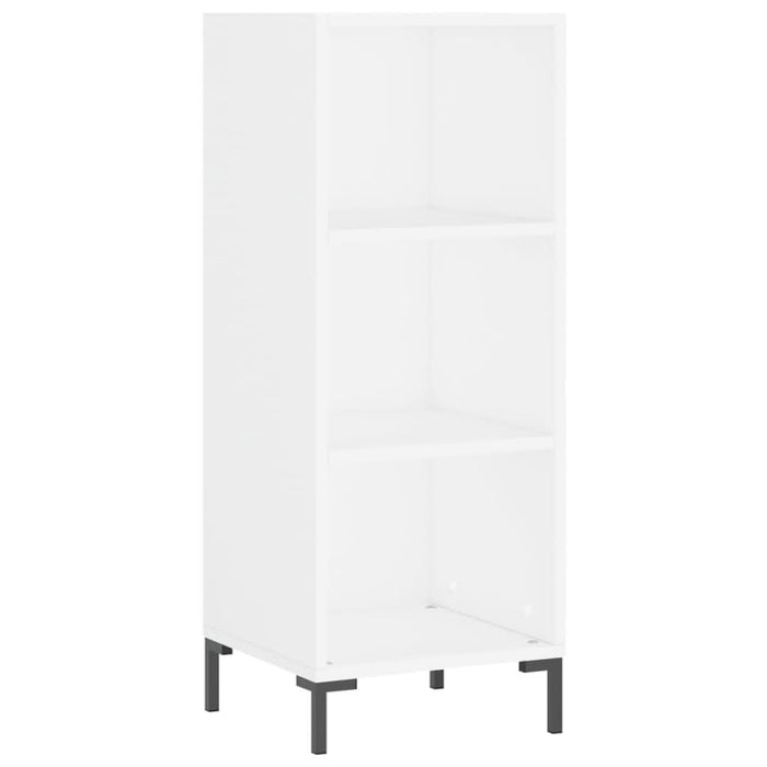 Dulap înalt, alb, 34,5x34x180 cm, lemn prelucrat - WALTI WALTI