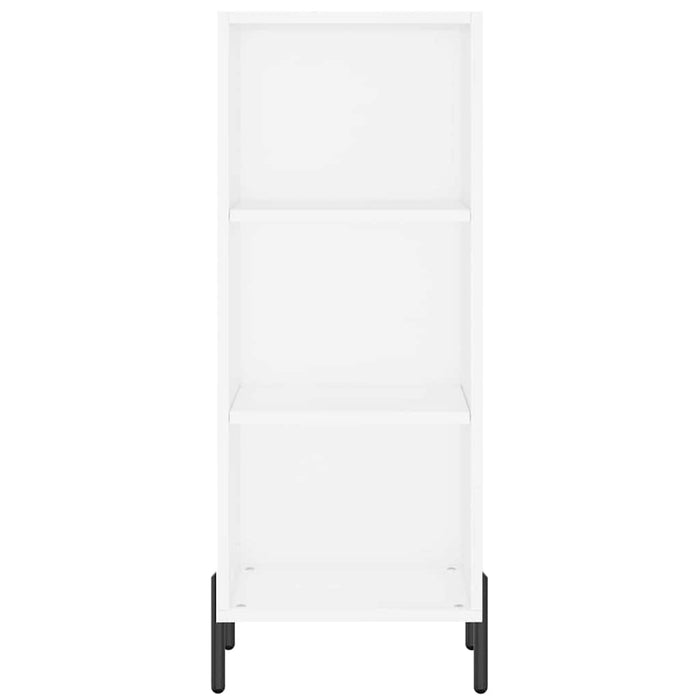 Dulap înalt, alb, 34,5x34x180 cm, lemn prelucrat - WALTI WALTI