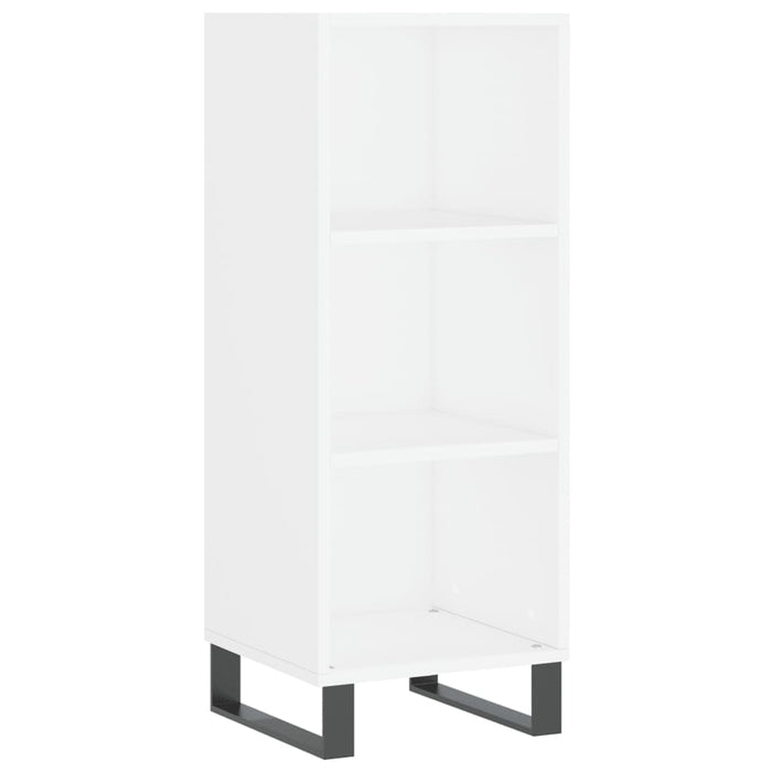 Dulap înalt, alb, 34,5x34x180 cm, lemn prelucrat - WALTI WALTI