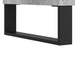 Dulap înalt, gri beton, 34,5x34x180 cm, lemn prelucrat - WALTI WALTI