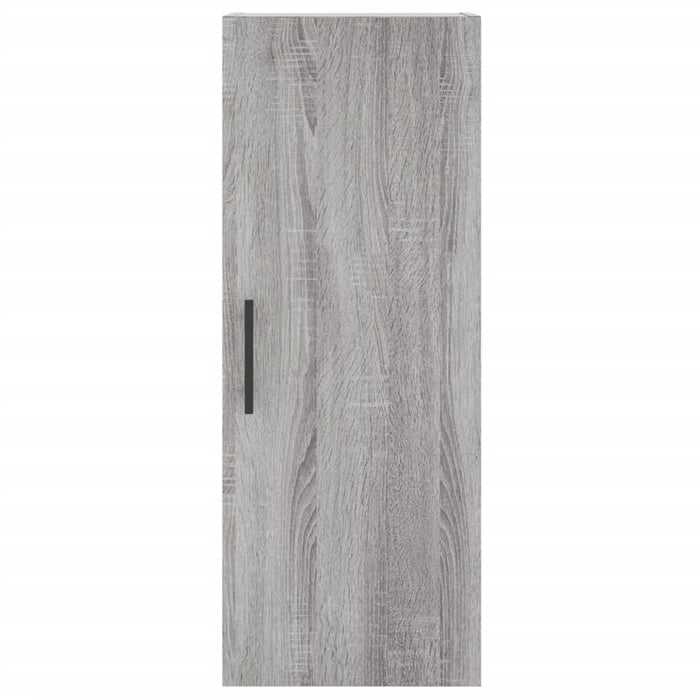 Dulap înalt, gri sonoma, 34,5x34x180 cm, lemn prelucrat WALTI