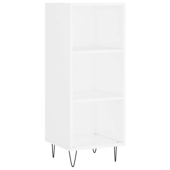 Dulap înalt, alb, 34,5x34x180 cm, lemn prelucrat - WALTI WALTI