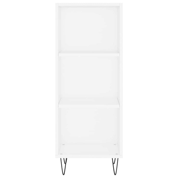 Dulap înalt, alb, 34,5x34x180 cm, lemn prelucrat - WALTI WALTI