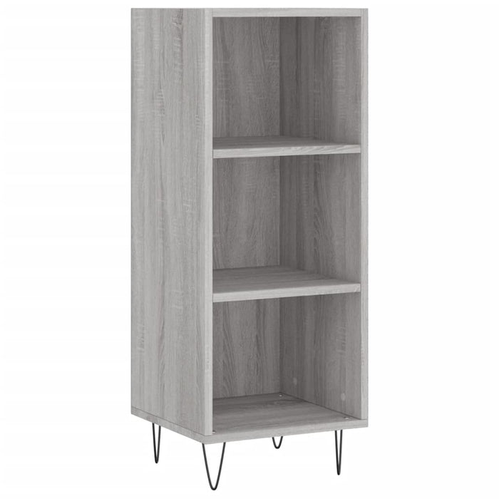 Dulap înalt, gri sonoma, 34,5x34x180 cm, lemn prelucrat - WALTI WALTI