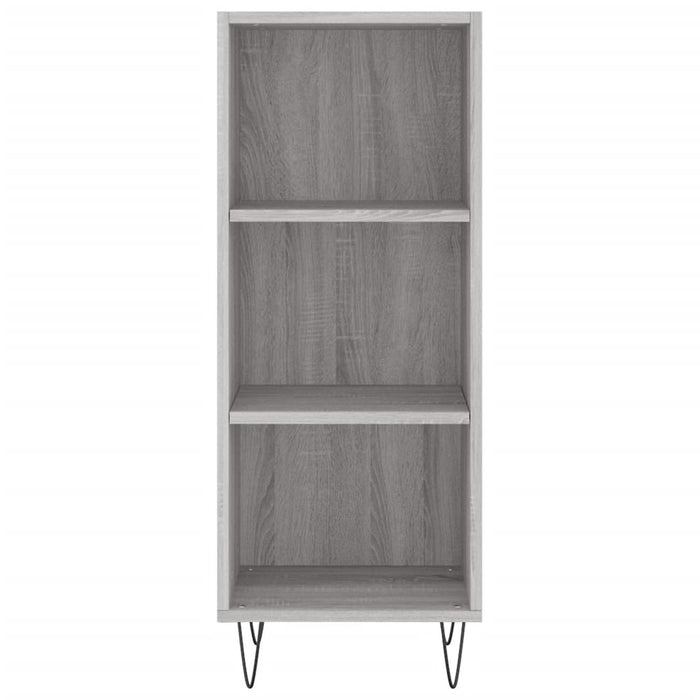 Dulap înalt, gri sonoma, 34,5x34x180 cm, lemn prelucrat - WALTI WALTI